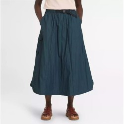 Women's Utility Summer Skirt,Timberland,Color:Crinkled Navy