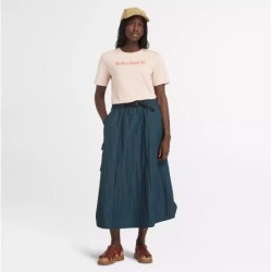 Women's Utility Summer Skirt,Timberland,Color:Crinkled Navy