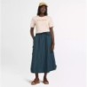 Women's Utility Summer Skirt,Timberland,Color:Crinkled Navy