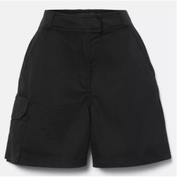 Women's Brookline Utility Cargo Short，Color:Black