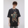 Men's  Vintage tees T Shirts Unisex Letter Print Tshirt Casual Summer