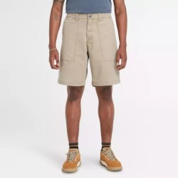 Men's Washed Canvas Stretch Timberland Short