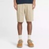 Men's Stretch Twill Chino Short,Color:Lemon Pepper