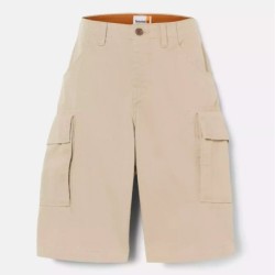 Men's Twill Cargo Short Color:Lemon Pepper