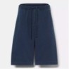 Men's Washed Heavy Twill Carpenter Short,Color:Dark Sapphire