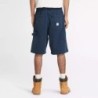 Men's Washed Heavy Twill Carpenter Short,Color:Dark Sapphire