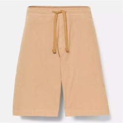 Men's Garment Dye Poplin Short,Timberland,Color:Light Wheat