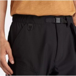 Men's Stretch Quick-Dry Wind Resistant Short,Color:Black