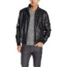 Tommy Hilfiger Men's Faux Leather Bomber Jacket