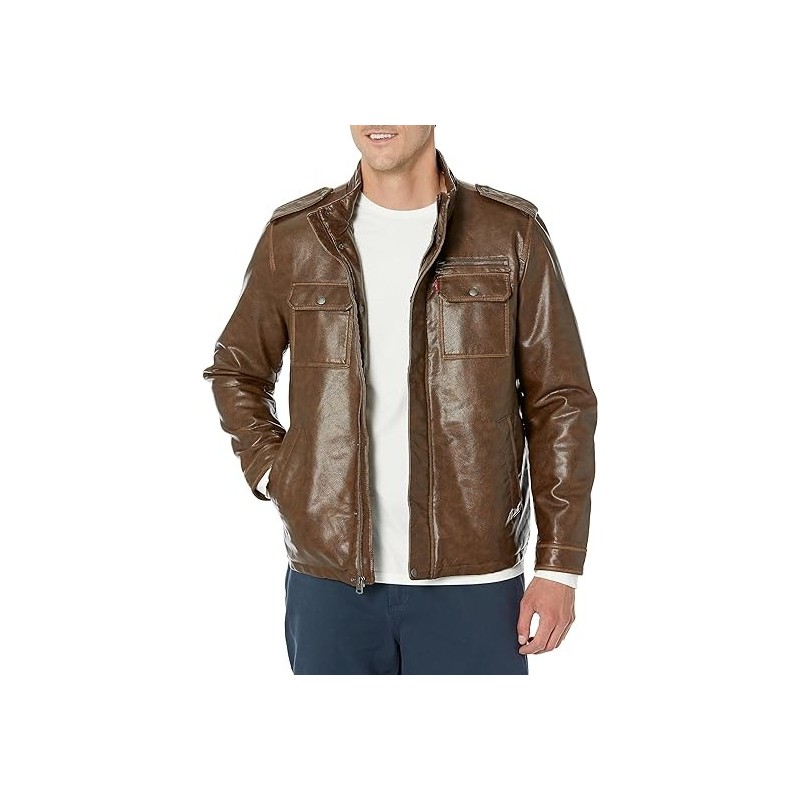 Levi's Men's Vintage Deer Faux Leather Jacket