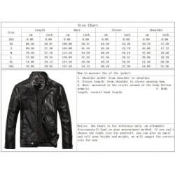 Men's Vintage Stand Collar Pu Leather Jacket