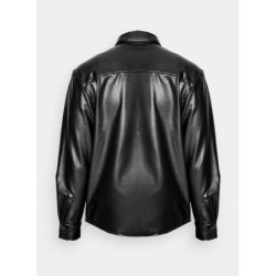 YOURTURN
UNISEX - Faux leather jacket in black