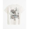 Men's Paris Graphic Tee,Cotton T-shirt