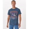 Men's Vintage Denver Broncos Graphic Tee,Cotton T-shirt