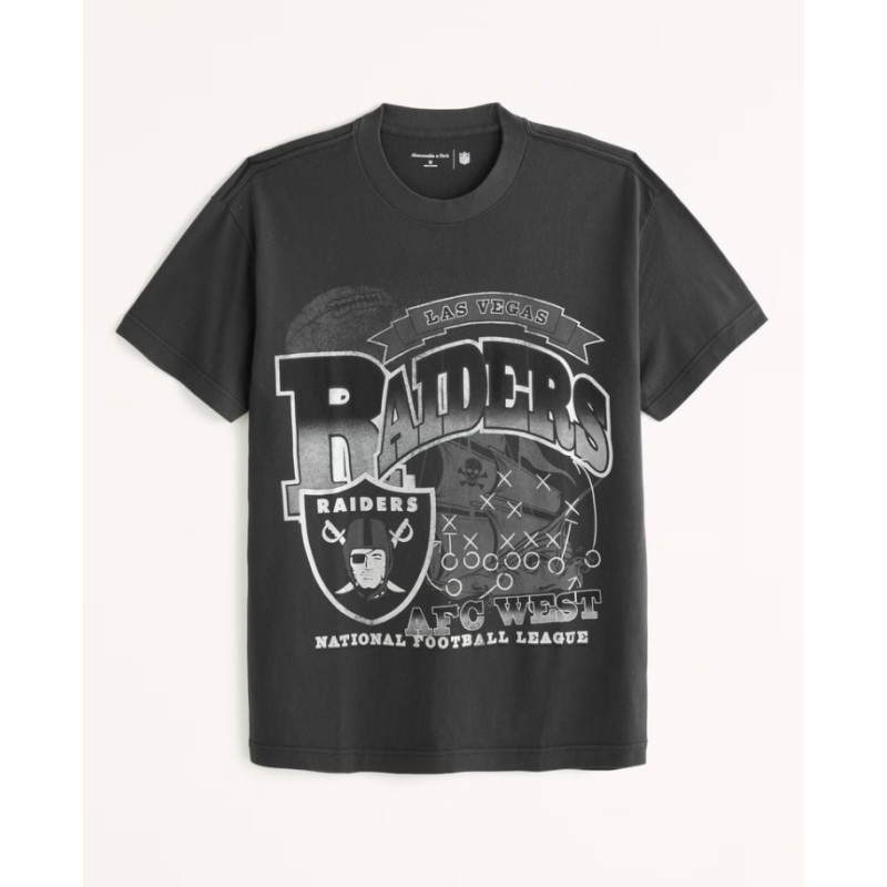 Men's Las Vegas Raiders Graphic Tee,Cotton Short Sleeves