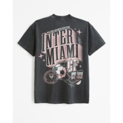 Men's Inter Miami Graphic Tee,Cotton Short Sleeves