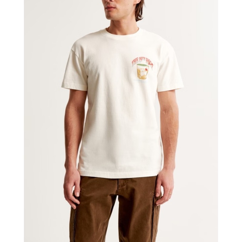 Men's Hilton Head Graphic Tee,Cotton T-shirts