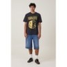 Men's Nirvana Graphic Tees,Loose Fit T-Shirt