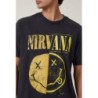 Men's Nirvana Graphic Tees,Loose Fit T-Shirt