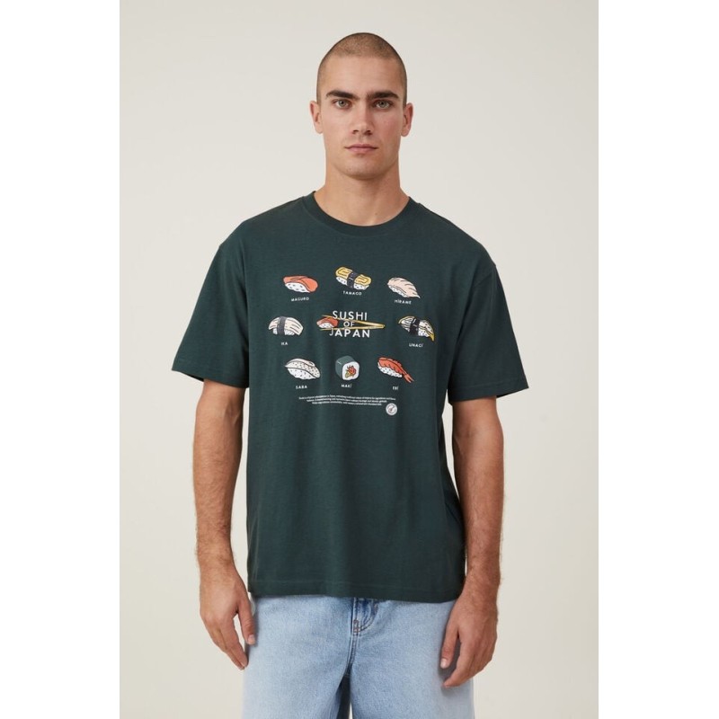 Men's Loose Oversized Fit Art T-Shirt Graphic T-shirt