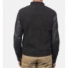 Blain Black Hybrid Bomber Jacket