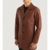 Classmith Brown Leather Coat