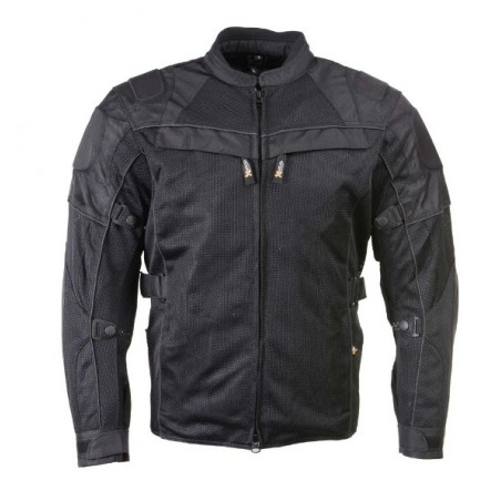 Xelement XS8160 Men's All SeasonTri-Tex and Mesh Motorcycle Rider Jacket