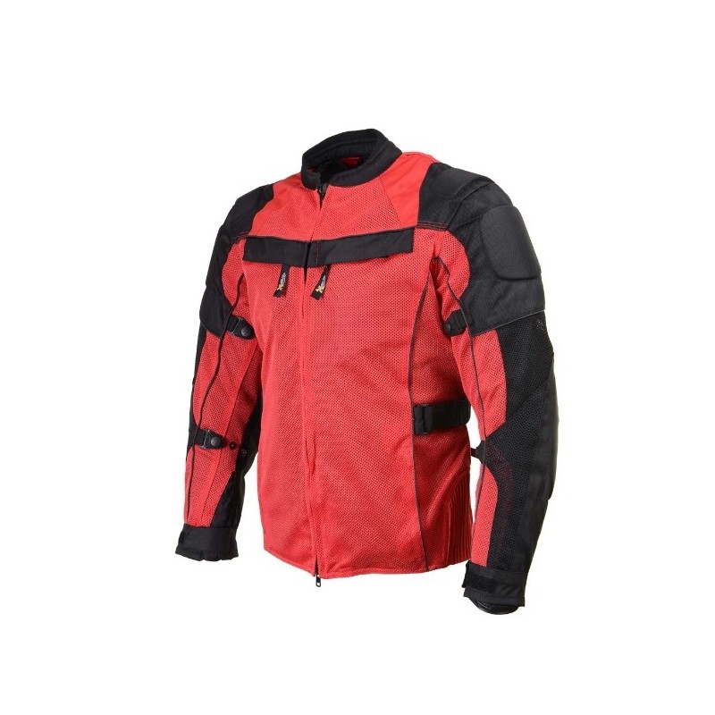 Xelement XS8161 Men's All SeasonTri-Tex and Mesh Motorcycle Rider Jacket