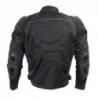 Men's ‘Roll Out’ Black Tri-Tex Motorcycle Jacket with X-Armor Protection