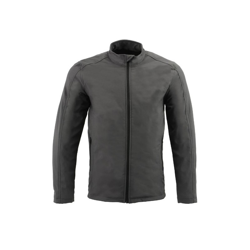 Men's Waterproof Lightweight Zipper Front Soft-Shell Jacket