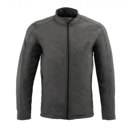 Men's Waterproof Lightweight Zipper Front Soft-Shell Jacket