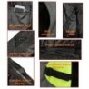 Men's Hi Vis Racer Nylon Motorcycle Jacket