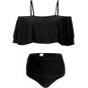 Women Two Piece High Waisted Bikini Set Swimsuit