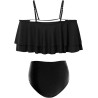 Women Two Piece High Waisted Bikini Set Swimsuit