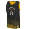 Men's Golden State Warriors Stephen Curry Fanatics Branded Black Fastbreak Jersey - City Edition