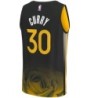 Men's Golden State Warriors Stephen Curry Fanatics Branded Black Fastbreak Jersey - City Edition