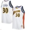 Men's Golden State Warriors Stephen Curry Mitchell & Ness White Big & Tall Hardwood Classics 2008/09 Swingman Jersey