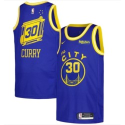 Men's Golden State Warriors Stephen Curry Nike Royal Swingman Player Jersey - Classic Edition