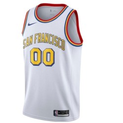 Unisex Golden State Warriors Nike White 2019/20 Custom Swingman Jersey - Classic