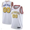 Unisex Golden State Warriors Nike White 2019/20 Custom Swingman Jersey - Classic