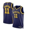 Unisex Golden State Warriors Klay Thompson Jordan Brand Navy Swingman Jersey - Statement Edition