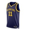 Unisex Golden State Warriors Klay Thompson Jordan Brand Navy Swingman Jersey - Statement Edition