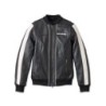 Women's Piper Bomber Leather Jacket  In Stock Size XL