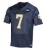 Men's Under Armour  Navy Notre Dame Fighting IrisJersey