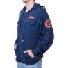 Marvel Captain America Patch Shield Jacket Hoodie In Stock Size XXL