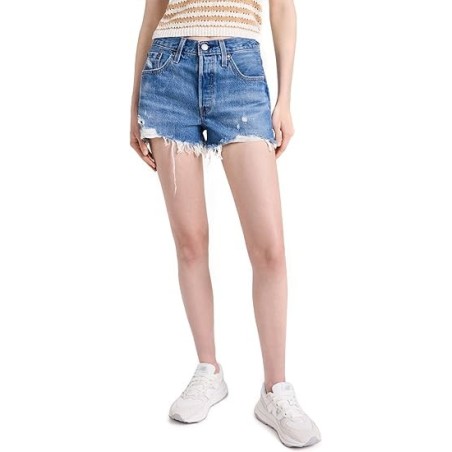 Levi's Women's Premium 501 Original Shorts，In Stock Size 30